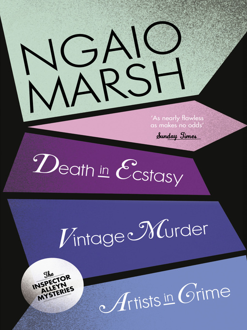 Title details for Inspector Alleyn 3-Book Collection 2 by Ngaio Marsh - Wait list